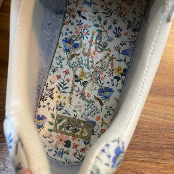 KEDS X RIFLE PAPER CO Pursuit Bramble Lace Up Casual Sneakers Size 10 - Picture 8 of 12